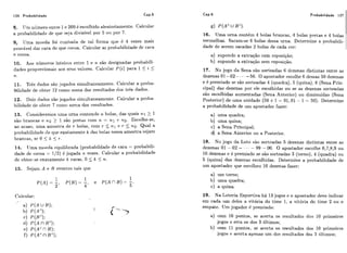 Analise combinatoria e probabilidade