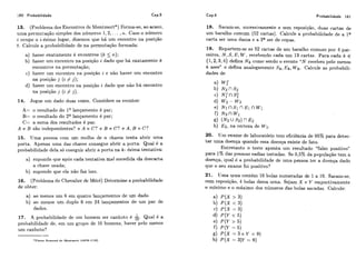 Analise combinatoria e probabilidade
