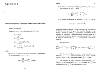 Analise combinatoria e probabilidade