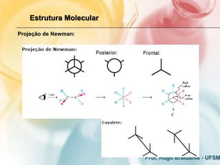 Estrutura Molecular

Projeção de Newman:




                         Prof. Hugo Braibante - UFSM
 