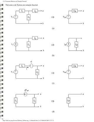 11.4 Teoremas Básicos em Notação Fasorial

     Thévenin e de Norton em notação fasorial.




http://ltodi.est.ips.pt/lveriss/Sebenta_Online/cap_11/tebanofa.htm (3 of 10)06-06-2005 12:37:11
 