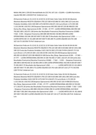 Analise demonst financ2