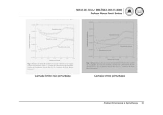Camada limite não perturbada

Camada limite perturbada

Análise Dimensional e Semelhança

20

 