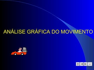 ANÁLISE GRÁFICA DO MOVIMENTO
sair
 