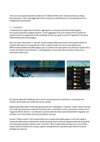 Analisi Usabilità 3d Mansion