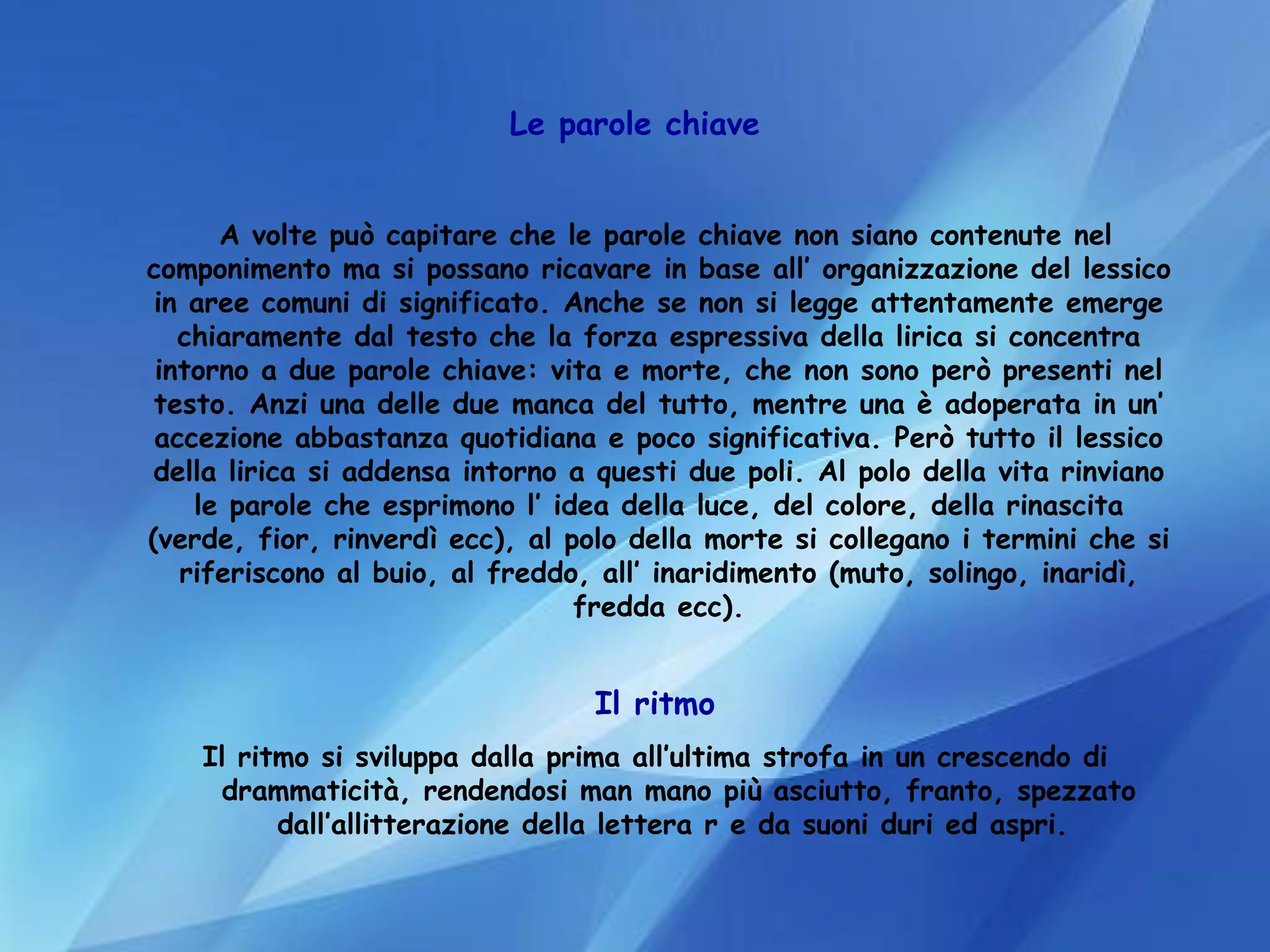 Analisi Del Testo | PPT