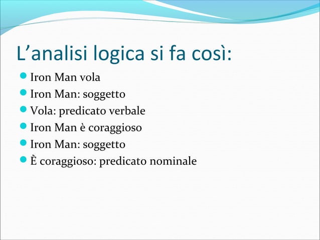Che Cos è In Analisi Logica Analisi logica | PPT