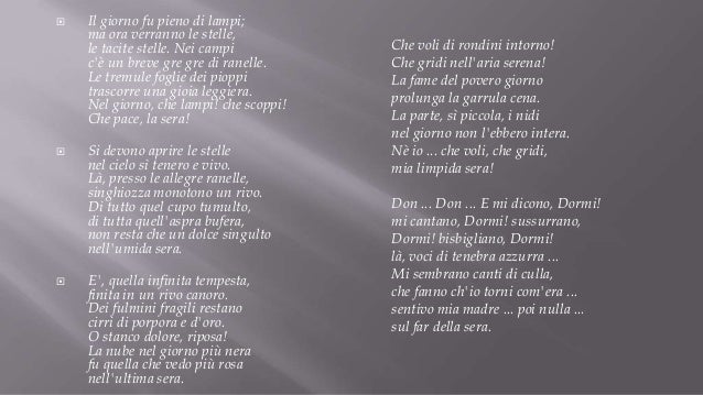 commento alla poesia la bicicletta di giovanni pascoli