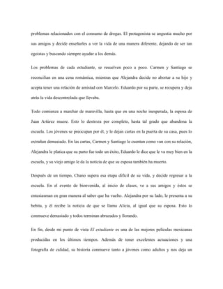 Reporte de película 