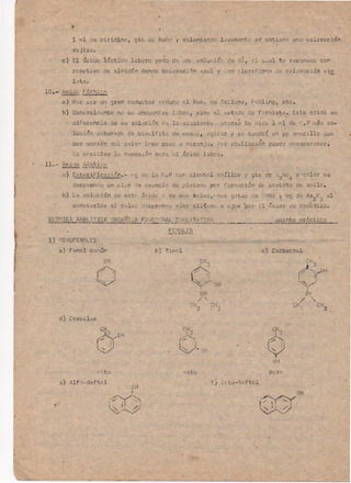Analisis de sustancias organicas - Analisis funcional 