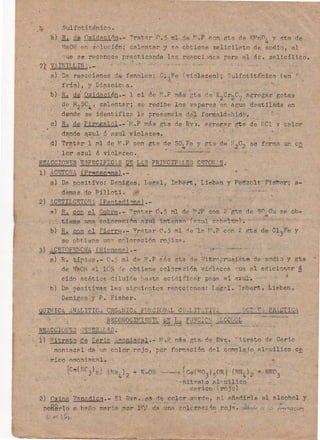 Analisis de sustancias organicas - Analisis funcional 