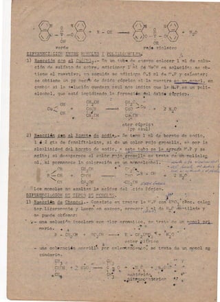 Analisis de sustancias organicas - Analisis funcional 