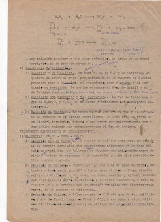 Analisis de sustancias organicas - Analisis funcional 