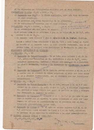 Analisis de sustancias organicas - Analisis funcional 