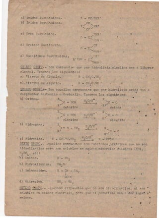 Analisis de sustancias organicas - Analisis funcional 