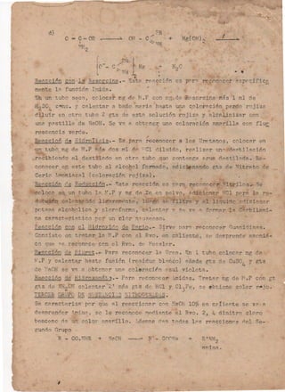 Analisis de sustancias organicas - Analisis funcional 