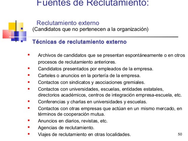 Resultado de imagen para MEJOR TÉCNICA DE RECLUTAMIENTO. imagenes