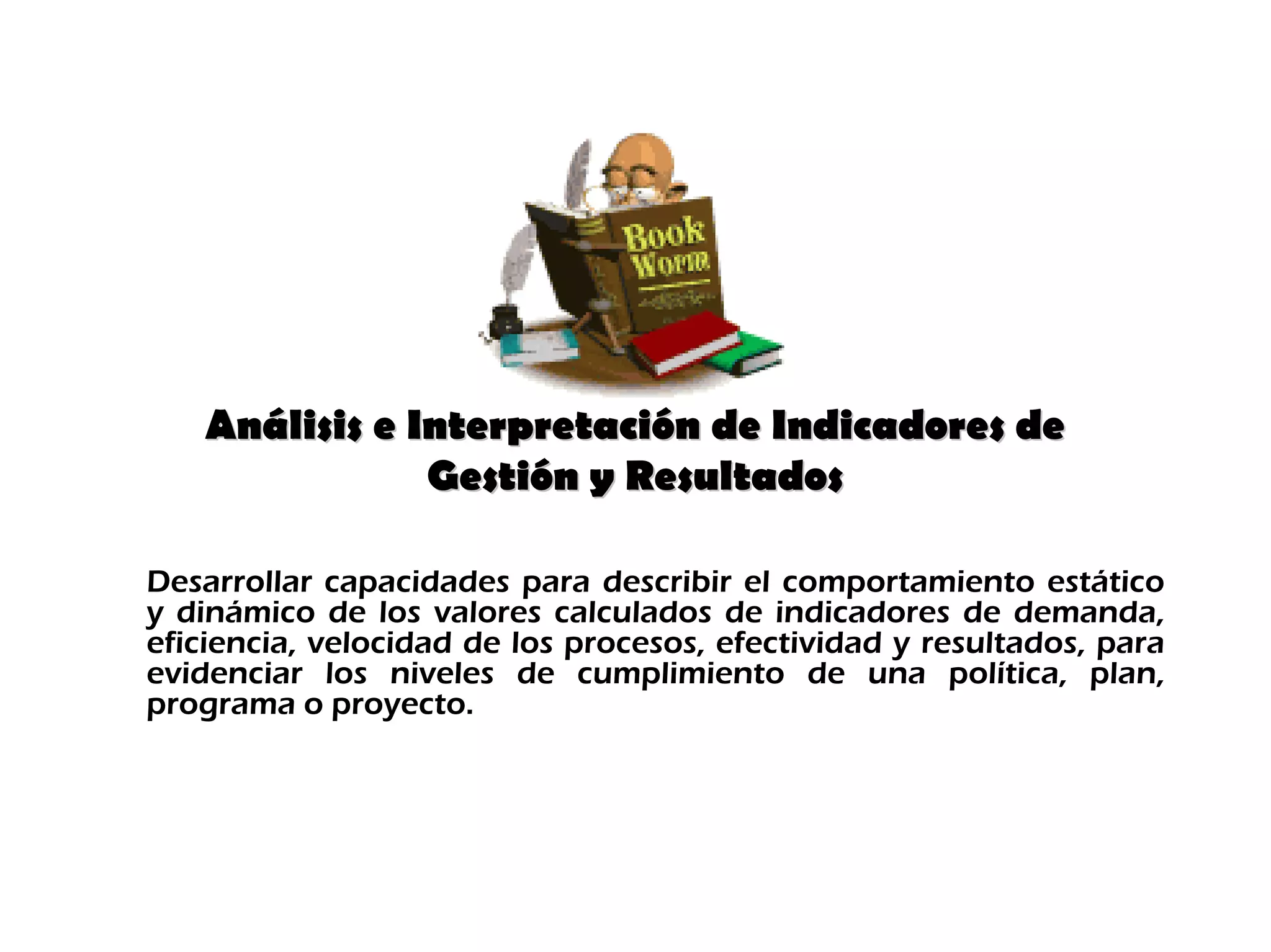 Analisis e Interpretacion de Indicadores Prof Diofante (IV)