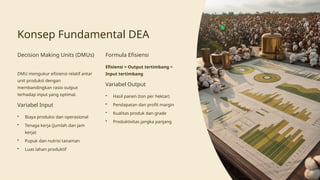 Analisis-Efisiensi-Produksi-Hasil-Perkebunan-dengan-MaxDEA.pptx