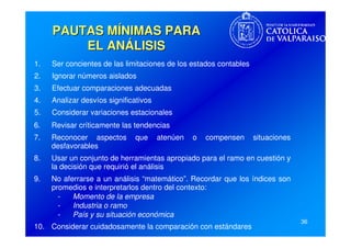 Analisis financiero