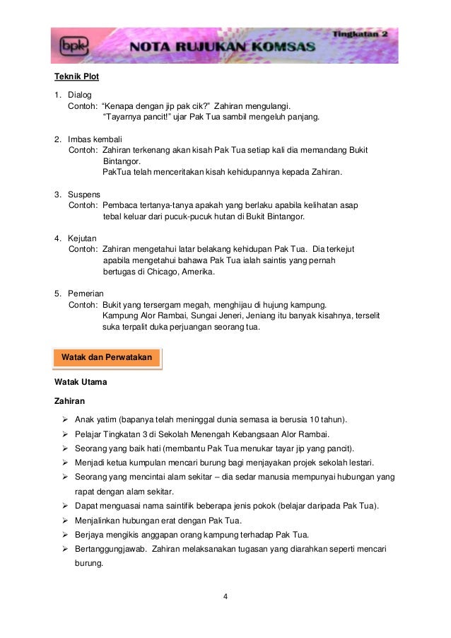 Analisis novel-lestari-bukit-menghijau -zai