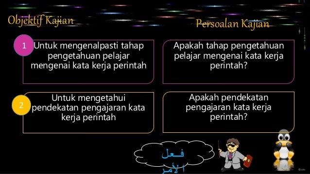 Mini Kajian Penguasaan Kata Kerja Perintah Dalam Kalangan Pelajar Pra Universiti