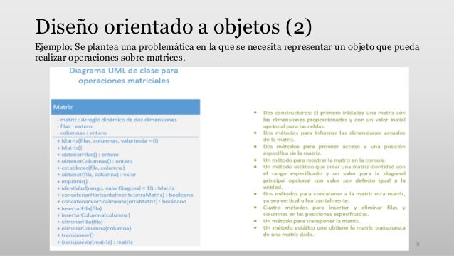 Análisis y diseño orientado a objetos