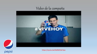 Video de la campaña
https://youtu.be/0aRbKS3e7pw
 