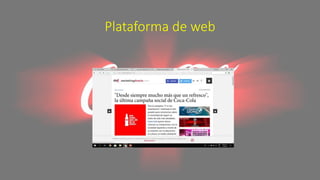 Plataforma de web
 