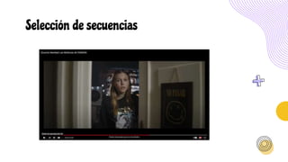 Selección de secuencias
 
