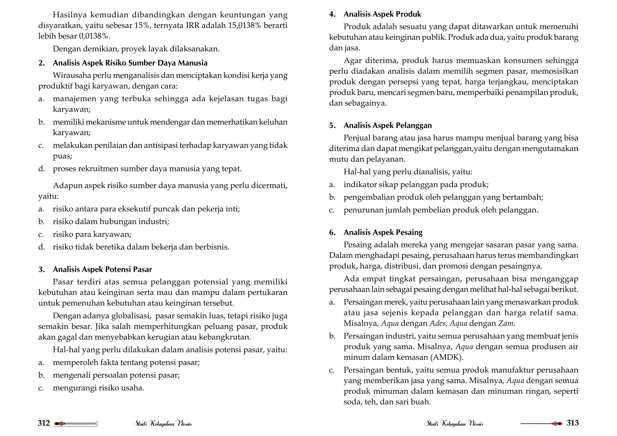 Analisis Aspek Risiko Bisnis Pdfyrntangh Pdf