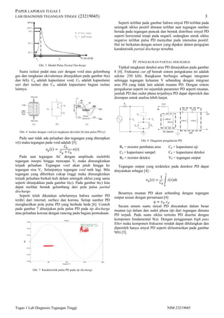 Analisis bentuk gelombang dan pola pulsa pada pd | PDF