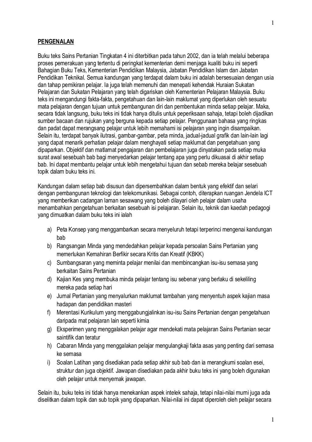 Sains Pertanian Tingkatan 4 / Nota lengkap sains tingkatan 4 sesuai