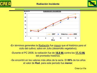 Analisis Campaña Trigo 08 09