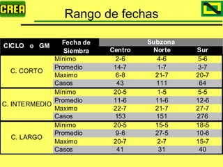 Analisis Campaña Trigo 08 09