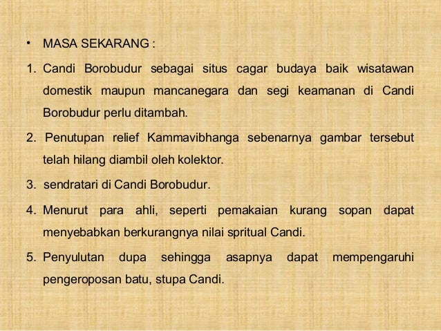 Analisis Candi Borobudur