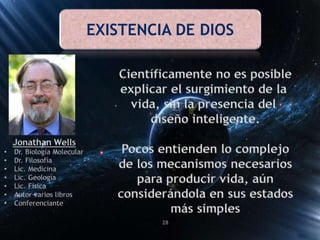 EXISTENCIA DE DIOS
28
 