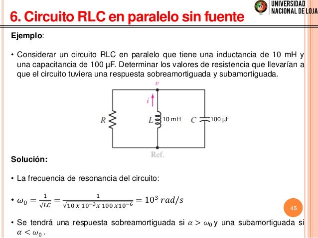 Analisis circuitos eléctricos primer y segundo orden
