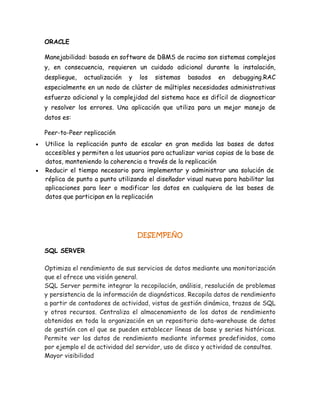 Analisis Comparativo 