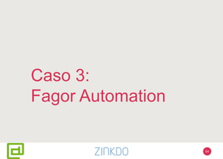 Caso 3:
Fagor Automation
64
 