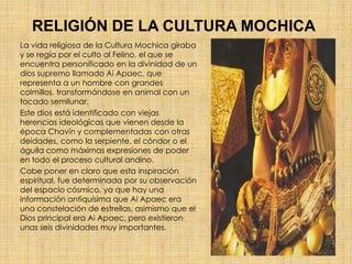 CULTURA DE
TEOTIHUACAN EN
MEXICO
La Cultura Teotihuacana es una
civilización precolombina de
mesoamerica que se desarrollo...