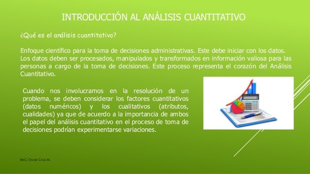 Analisis cuantitativo en forex