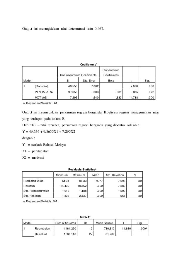 Analisis Data Menggunakan Spss