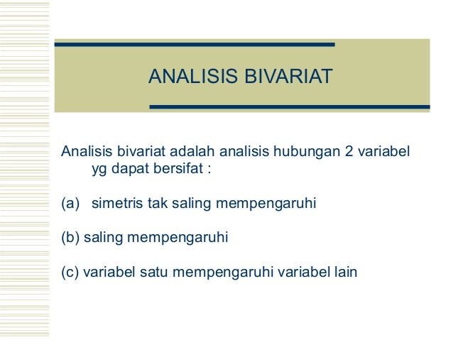 Analisis Data Statistik Oleh Sudibyo Supardi