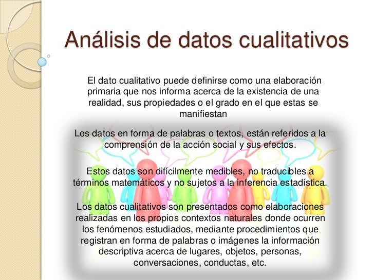 Analisis de datos cualitativos