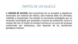 Muelle Partes Analisis de estructuras muelle | PPTX