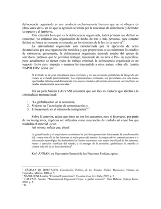 Analisis de la criminalidad organizada en mexico | PDF
