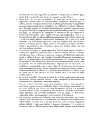 Analisis de la criminalidad organizada en mexico | PDF