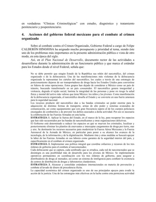 Analisis de la criminalidad organizada en mexico | PDF