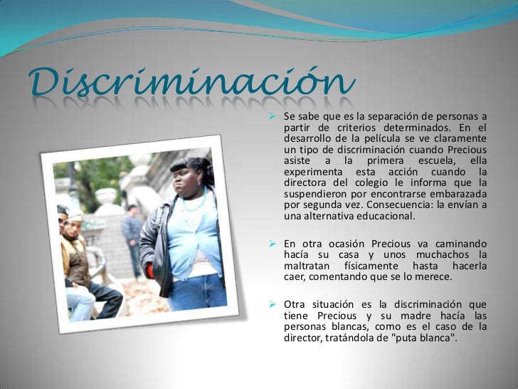 Analisis de la pelicula preciosa